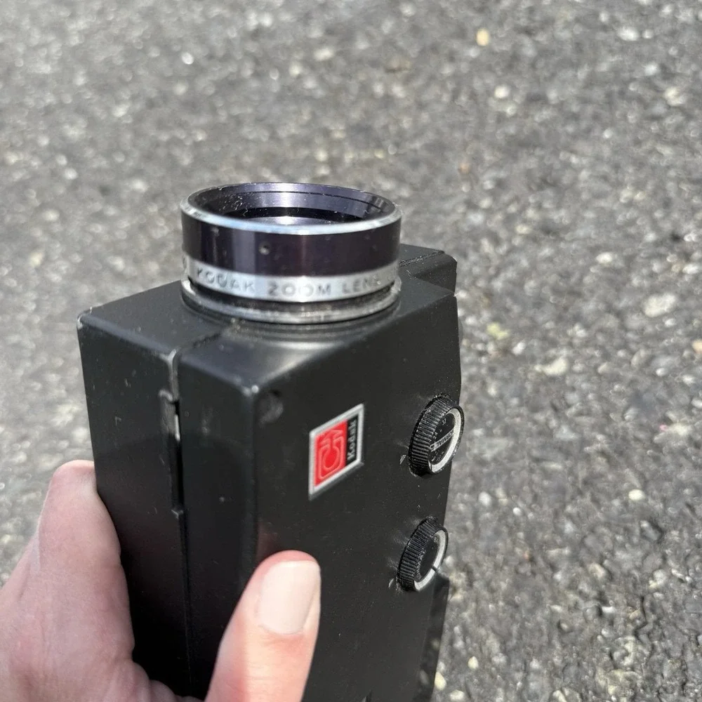 Kodak Instamatic M8 Movie‎ Camera Zoom Lens Untested No Handle